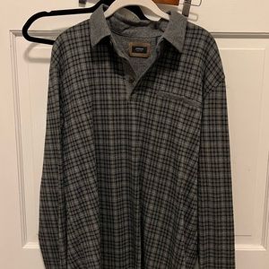 Men’s Large Long-sleeve Polo Shirt